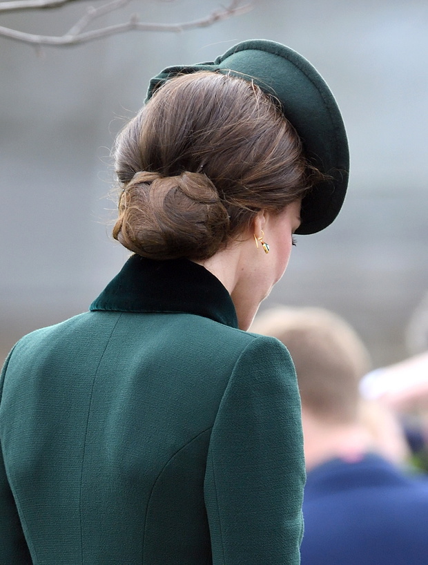 The Duke And Duchess Of Cambridge Attend The Irish Guards St Patrick's Day Parade