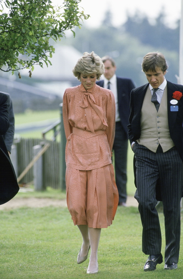 Diana And Friend At Polo