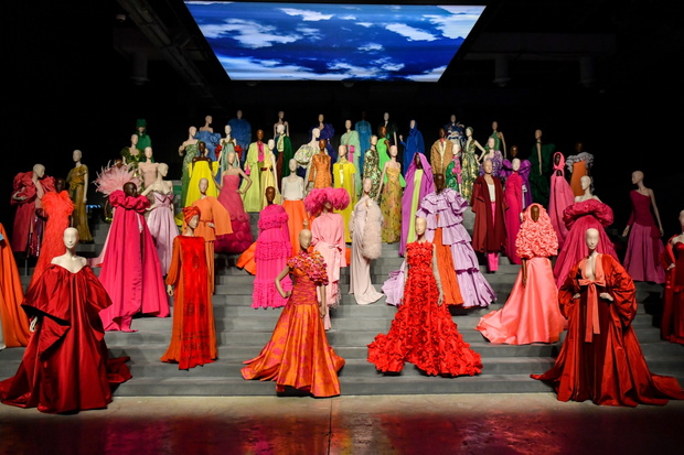 "Forever - Valentino" Exhibition Opening In Doha