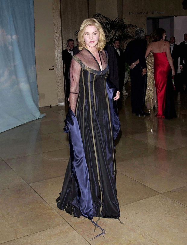 28 Oct 2000, Los Angeles, California, USA --- Original caption: The Carousel of Hope, a benefit for the Children's Diabetes Foundation was held at the Beverly Hilton, in Los Angeles. --- " Tsuni / USA "Priscilla Presley Priscilla Presley Celebrities fashi