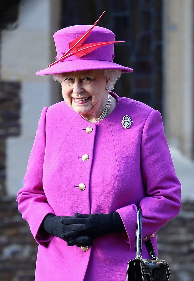 The Royal Family Attend Church On Christmas Day