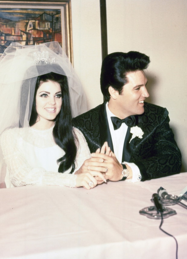 Elvis Presley And Priscilla
