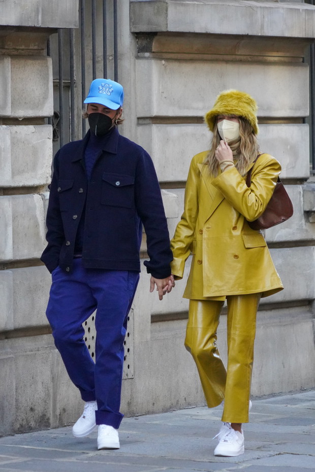 Justin Bieber And His Wife Hailey Baldwin Bieber Sighting In Paris