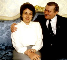 Danuta i Lech Wałęsa