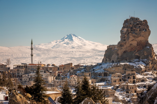 Winter season in popular city of Goreme
