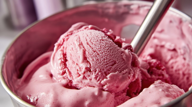 Domowe lody truskawkowe