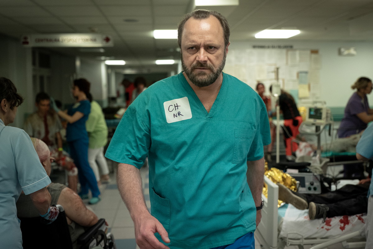 Leszek Lichota w serialu "Znieczulenie".