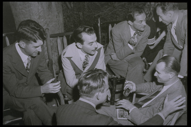 Physicists Party at Los Alamos