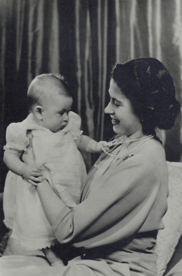 HRH Princess Elizabeth And Prince Charles