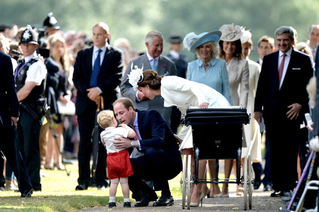 The Christening Of Princess Charlotte Of Cambridge