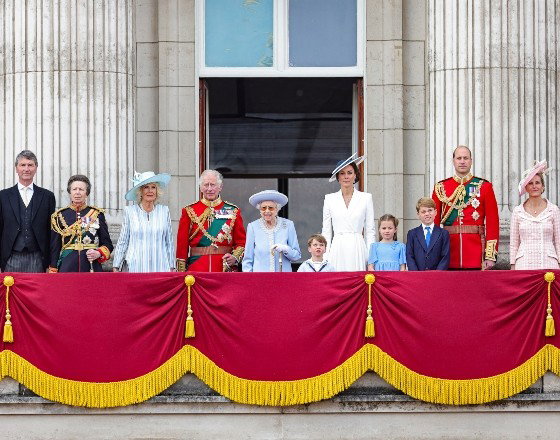 GettyImages-1400622376 rodzina królewska, Platynowy Jubileusz