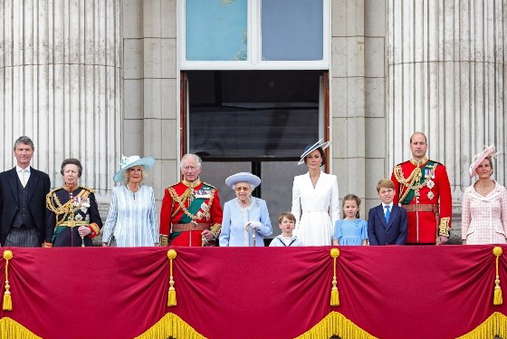 GettyImages-1400622376 rodzina królewska, Platynowy Jubileusz
