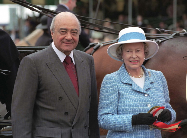 Queen And Al Fayed