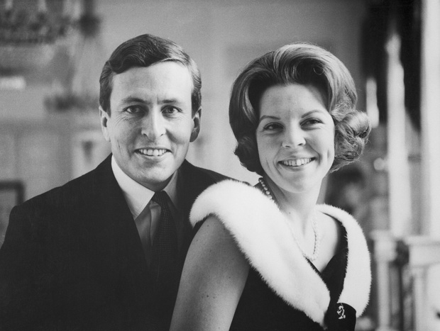 Portrait of Princess Beatrix and Claus Von Amsberg