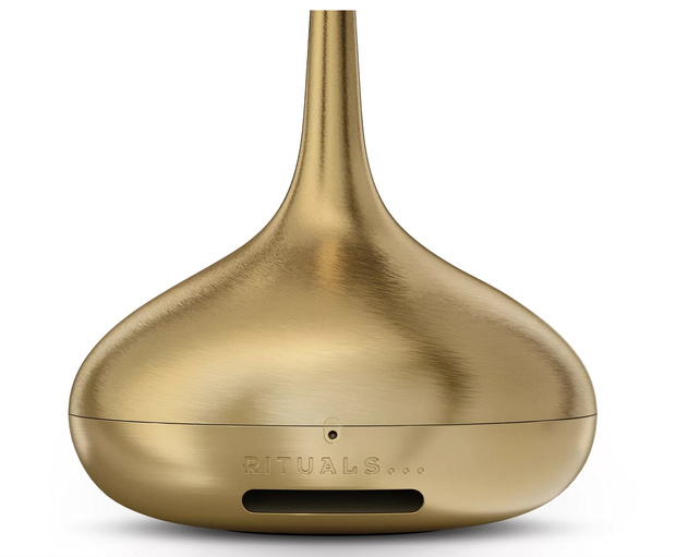 inteligentny dyfuzor do aromaterapii the perfume genie sterowany z pozycji smartfona, z 9 różnymi wkładami zapachowymi do wyboru Rituals, 469 zł.