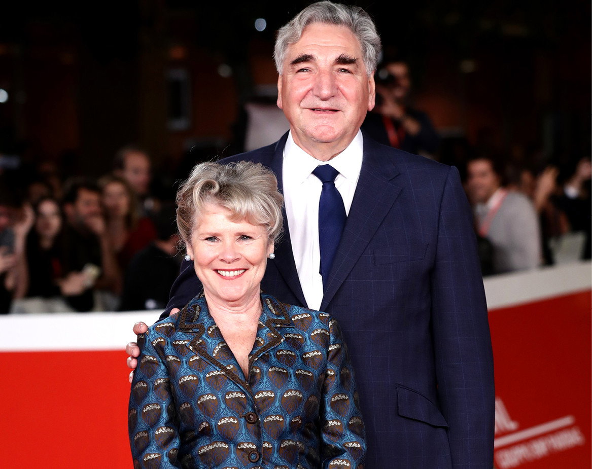 Imelda Staunton, Jim Carter, Rzym, Włochy, 19.10.2019 rok