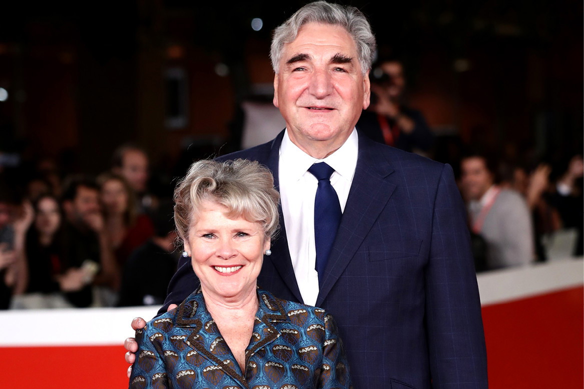 Imelda Staunton, Jim Carter, Rzym, Włochy, 19.10.2019 rok