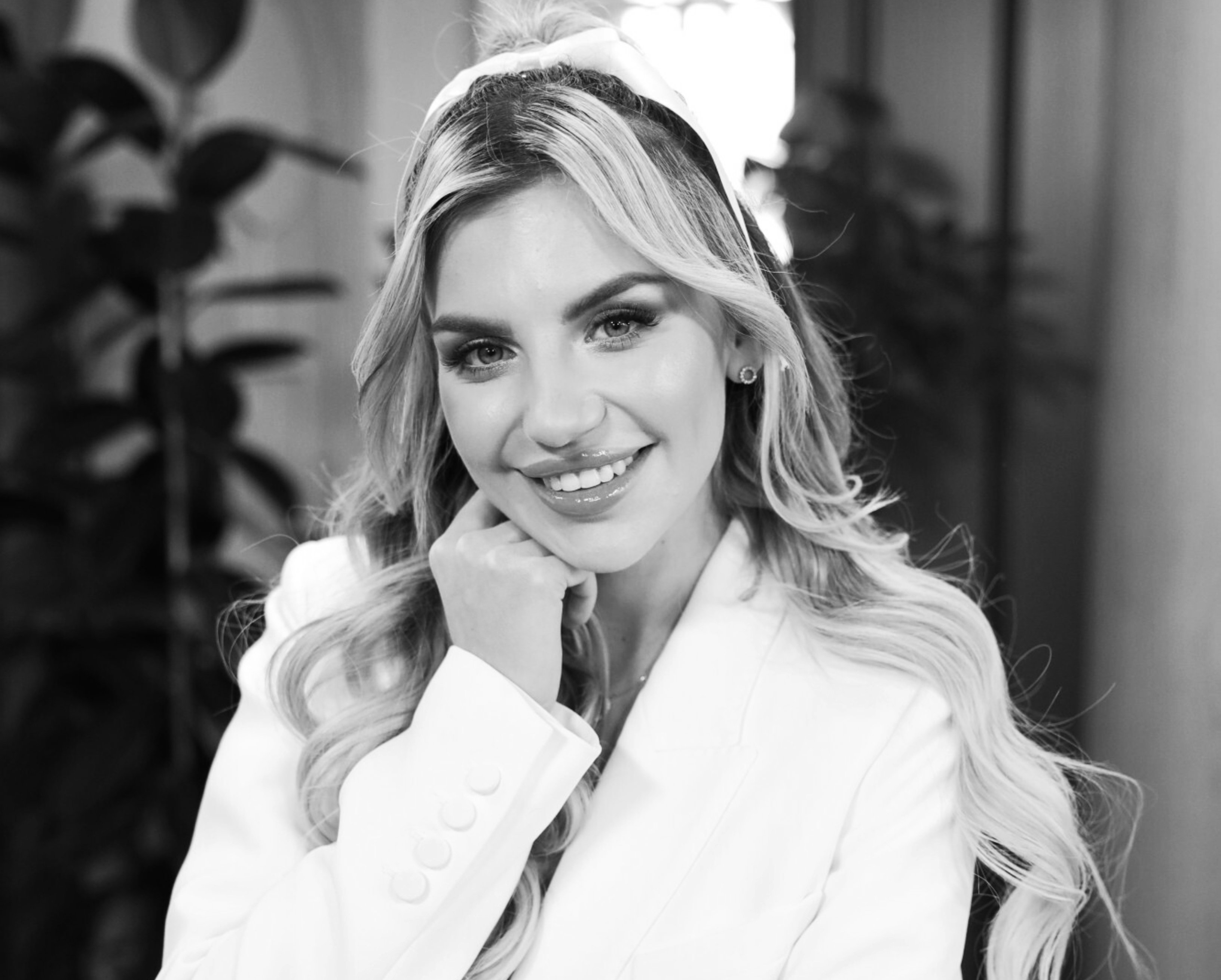 Sonia Szklanowska, 16.02.2024. Na planie programu Dzień Dobry TVN