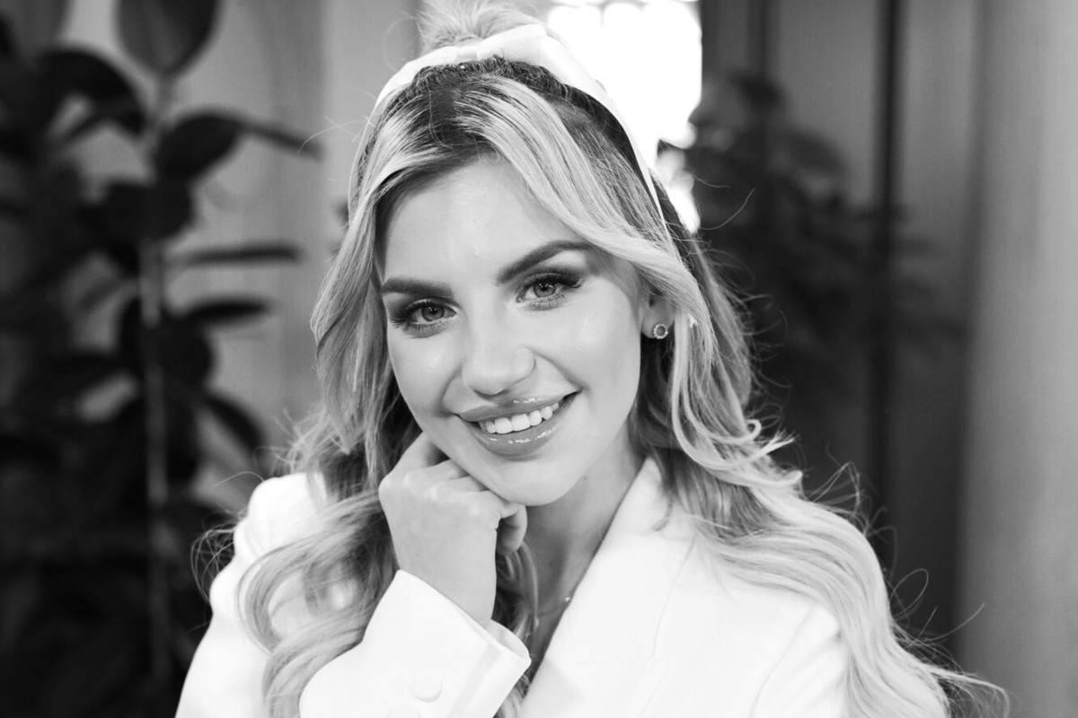 Sonia Szklanowska, 16.02.2024. Na planie programu Dzień Dobry TVN