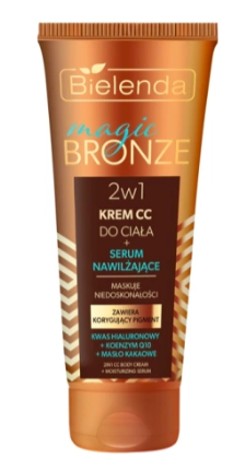 Bielenda Magic Bronze krem CC do ciała + serum nawilżające 2w1, 150 ml 150 ml