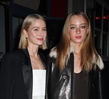Naomi Watts is seen attend Khaite fashion show