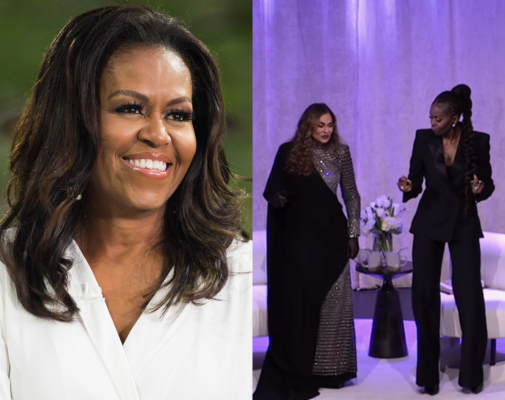 Michelle Obama, Tina Knowles