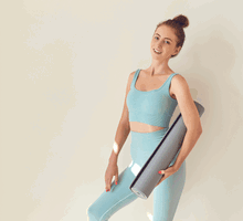 pilates przy ścianie