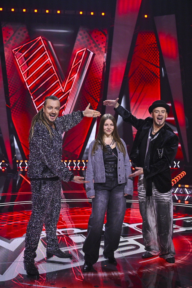 Na zdj.: Baron, Tomson, Zofia Wójcik, Fot. AKPA
