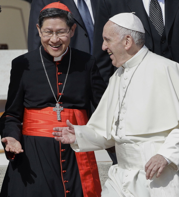 Kardynał Luis Antonio Tagle, Papież Francisze, 2017 rok