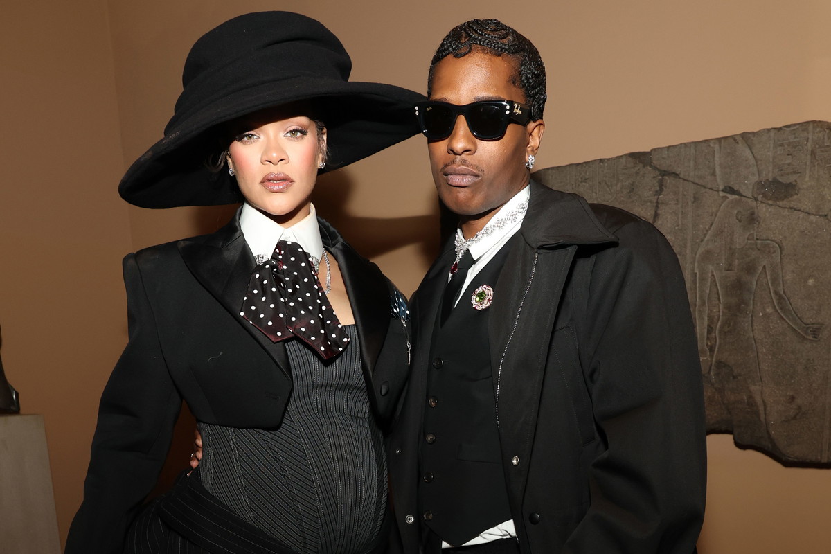 Rihanna i A$AP Rocky 2025 Met Gala Metropolitan Museum of Art, 05, 2025 Nowy Jork