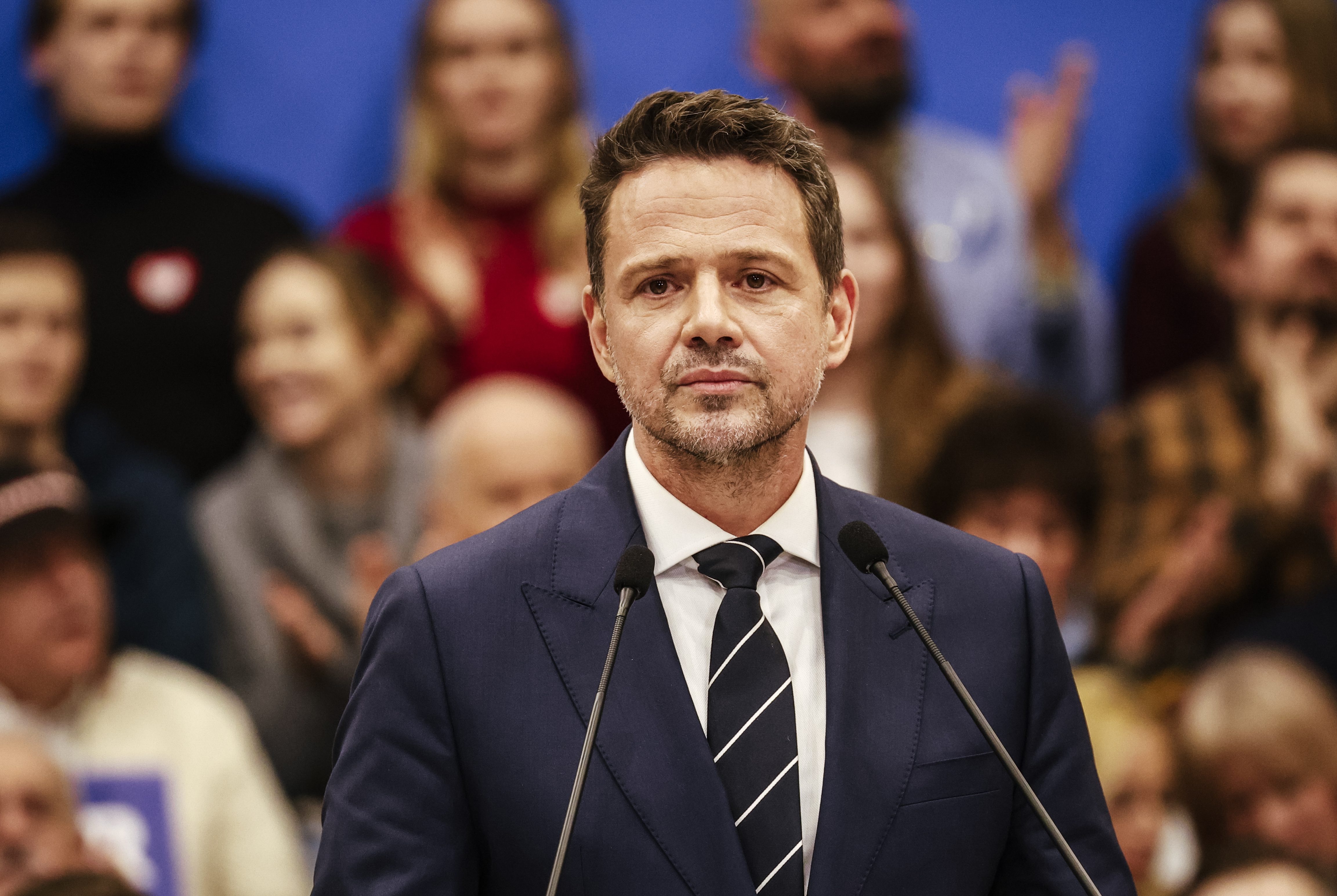 Wiec wyborczy kandydata na prezydenta Rafała Trzaskowskiego