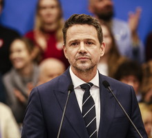 Wiec wyborczy kandydata na prezydenta Rafała Trzaskowskiego