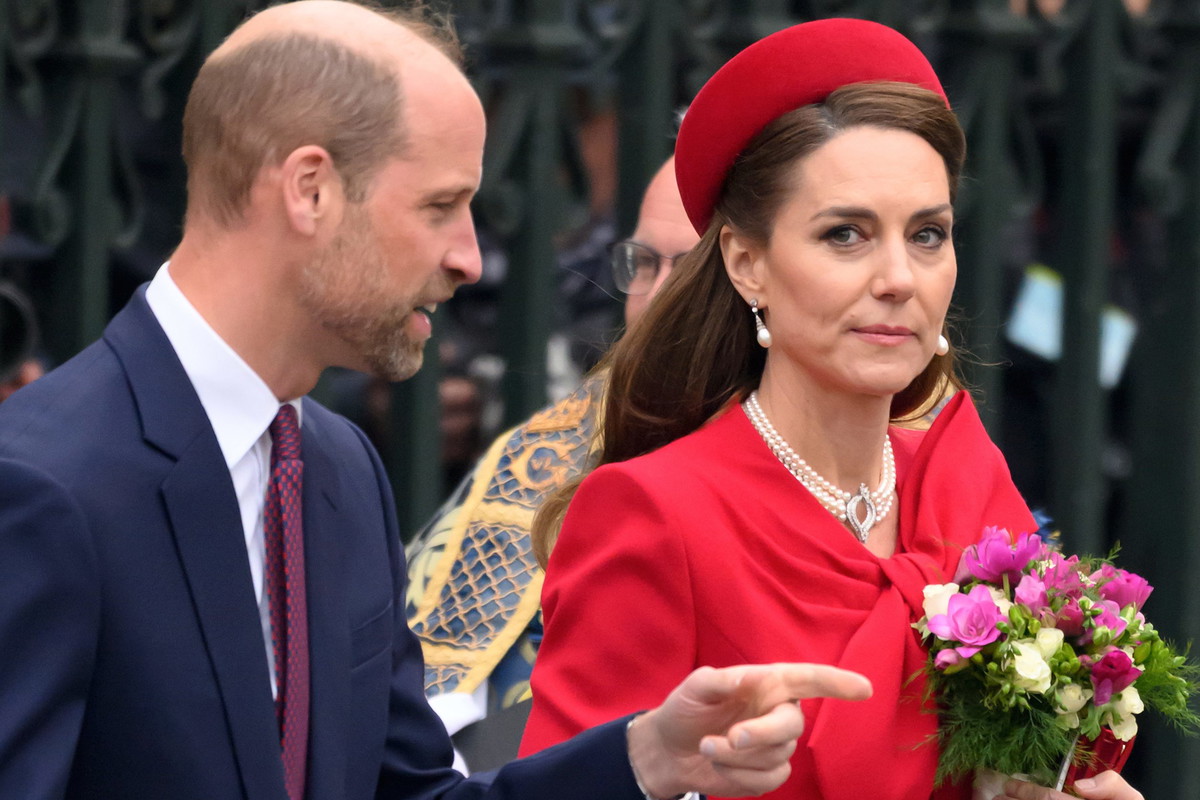 Księżna Kate, Książę William, Kate Middleton, The British Royal Family Celebrate Commonwealth Day, Londyn, Wielka Brytania, 10.03.2025 r. - jamnik