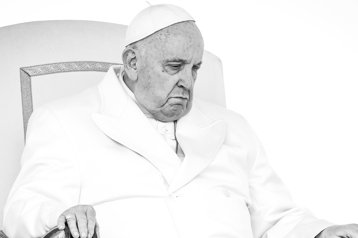 Papież Franciszek, Watykan, 06.03.2024 r. - jamnik