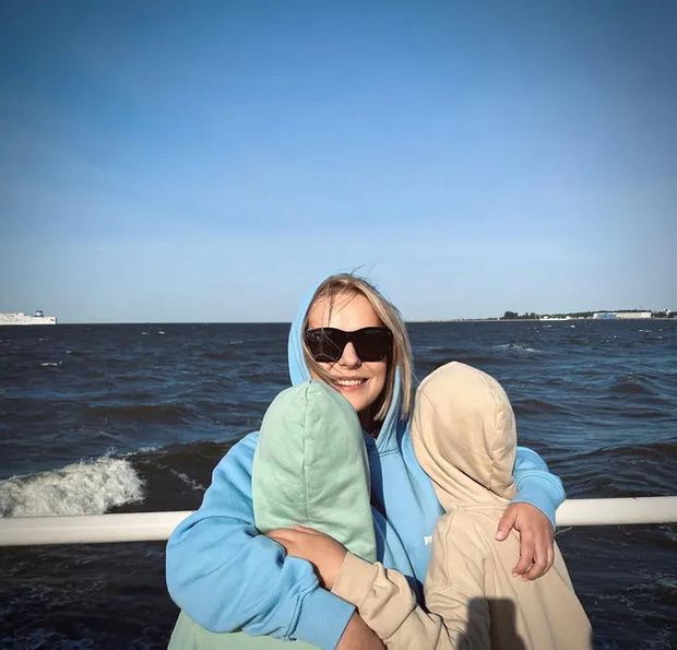 Aneta Zając z synami / Instagram @aneta_zajac_official