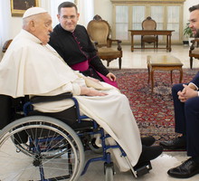 J.D. Vance, James David Vance, papież Franciszek, Watykan, 20.04.2025 r.