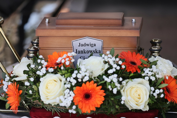 Jadwiga Jankowska-Cieślak, Pogrzeb Jadwigi Jankowskiej-Cie?lak