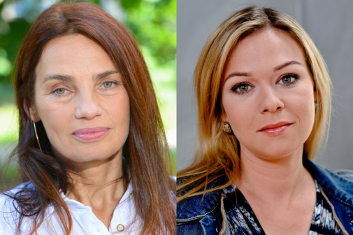 Anna Skrobiszewska i Weronika Ciechowska Fot. Olszanka/Eastnews / Fot. TOMASZ URBANEK/DDTVN/EAST