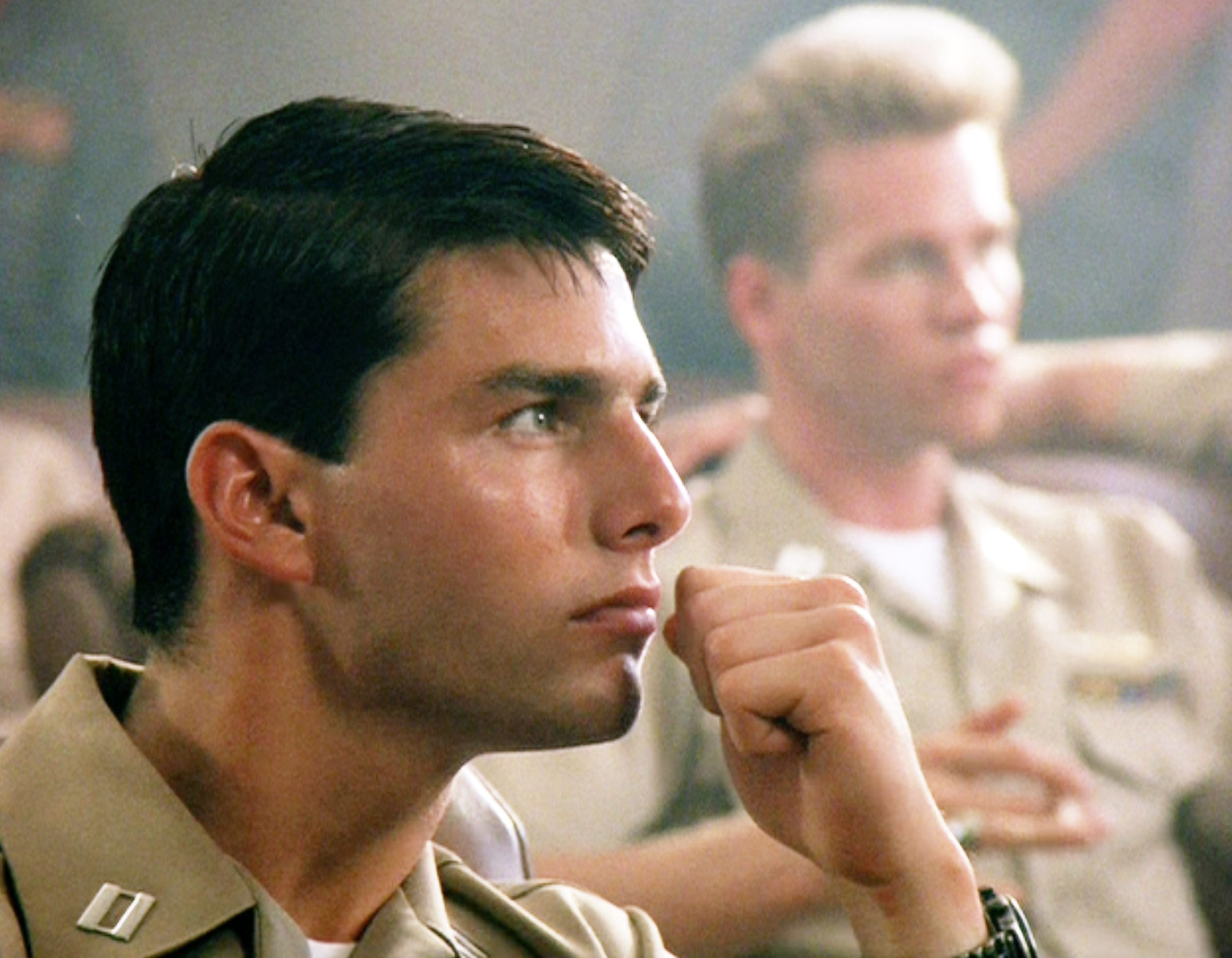 Tom Cruise, Val Kilmer, plan filmu „Top Gun”, Los Angeles, maj 1986 rok - jamnik