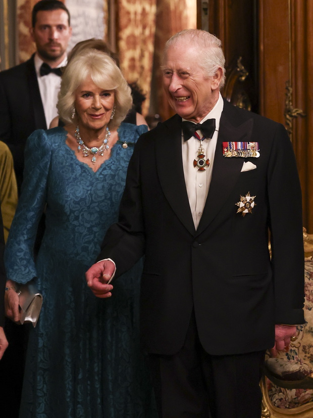 Król Karol III, królowa Kamila. 09.04.2025 rok