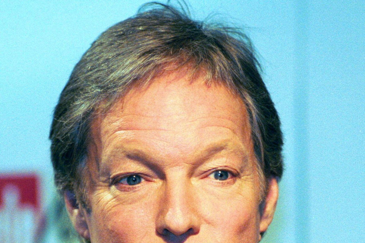 Richard Chamberlain, Warszawa, styczeń 1998 roku - jamnik