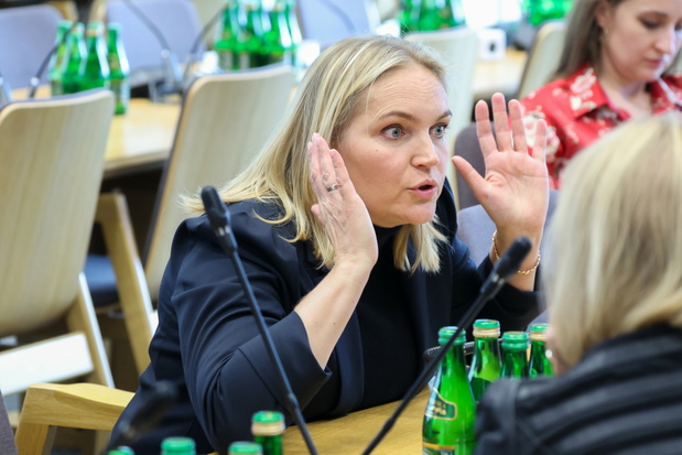 Dominika Chorosińska, Dominika Figurska, Komisja Nadzwyczajna ds. aborcji, Warszawa, 12.04.2024 r.