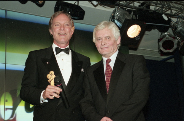 Richard Chamberlain, wręczenie nagród Telekamery Tele Tygodnia, Warszawa, styczeń 1998 rok