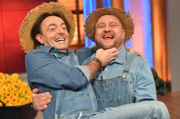 Tomasz Jakubiak, Michel Moran, 7. edycja „MasterChef Junior”, studio TVN, Kraków, 14.12.2021 rok