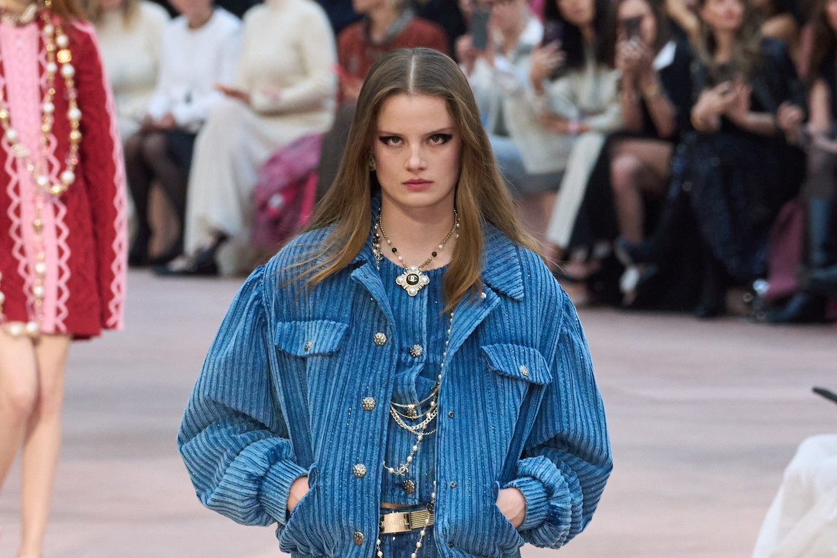 Sztruksowe spodnie na jesień i zimę 2025: Chanel