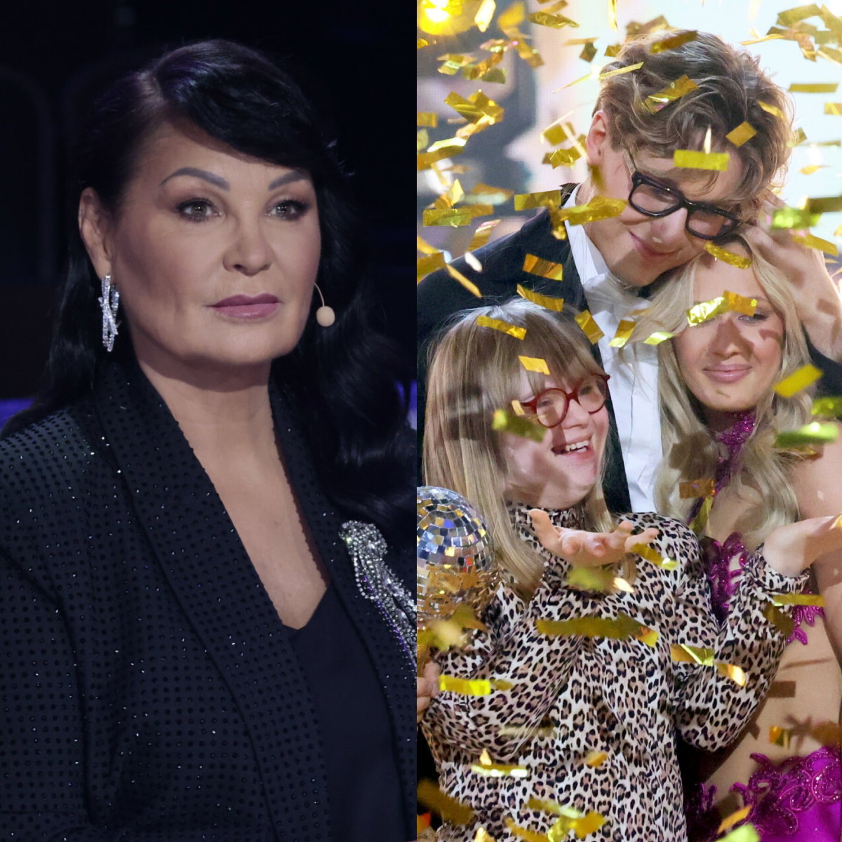 Taniec z Gwiazdami. Iwona Pavlović, Mikołaj Bagi Bagiński, Magdalena Tarnowska, Matylda Bagińska