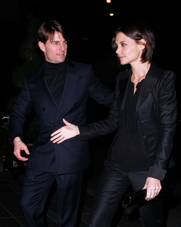 Tom Cruise and Katie Holmes Sighting in New York City - November 4, 2007