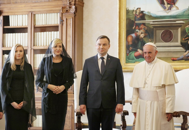 Prezydent Andrzej Duda na audiencji u papie?a Franciszka
