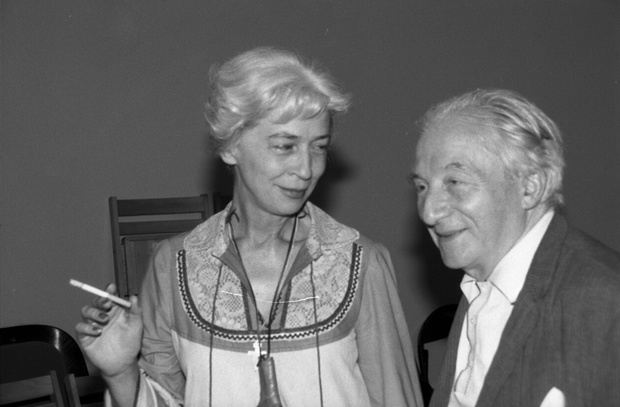 Halina Miko³ajska i Tadeusz Byrski