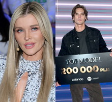 Finał 14. sezonu "Top Model". Joanna Krupa, Michał Kot